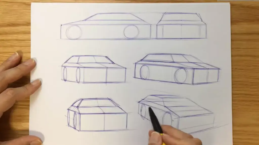 Step 3 Define the Car's Proportions Define the Car's Proportions