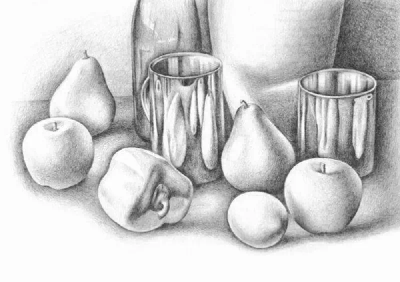 Still Life Drawing Still Life Drawing