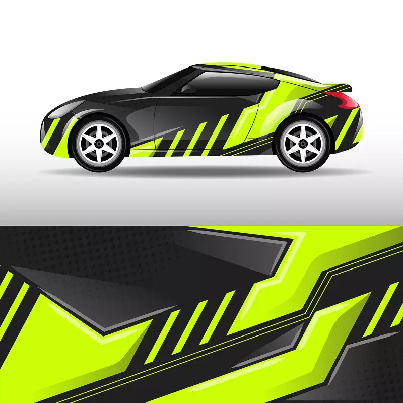 Company Vehicle Graphics sample