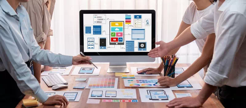 Web design and user interface Web design and user interface