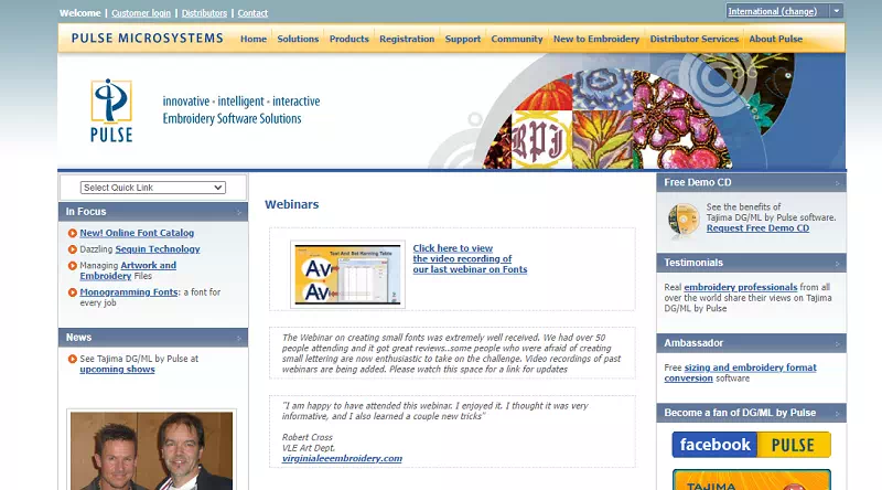Pulse Pulse Embroidery Software