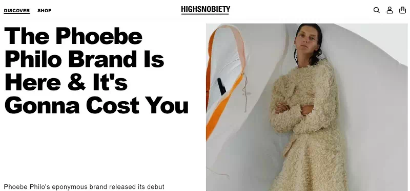 HIGHSNOBIETY HIGHSNOBIETY