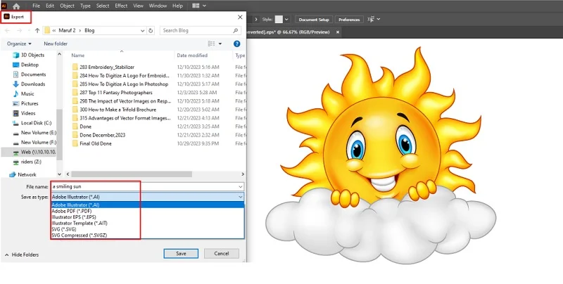 Export Options and Compatibility Export Options and Compatibility