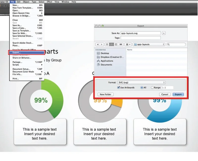 Exporting for Presentations Exporting for Presentations