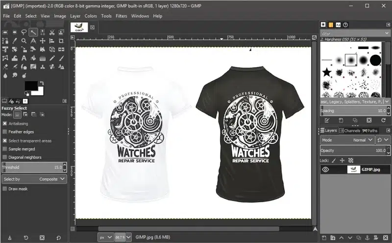 GIMP (GNU Image Manipulation Program) GIMP (GNU Image Manipulation Program)