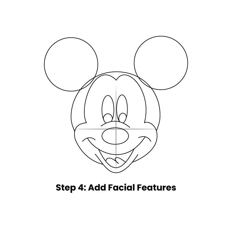 Step 4 Add Facial Features Step 4 Add Facial Features