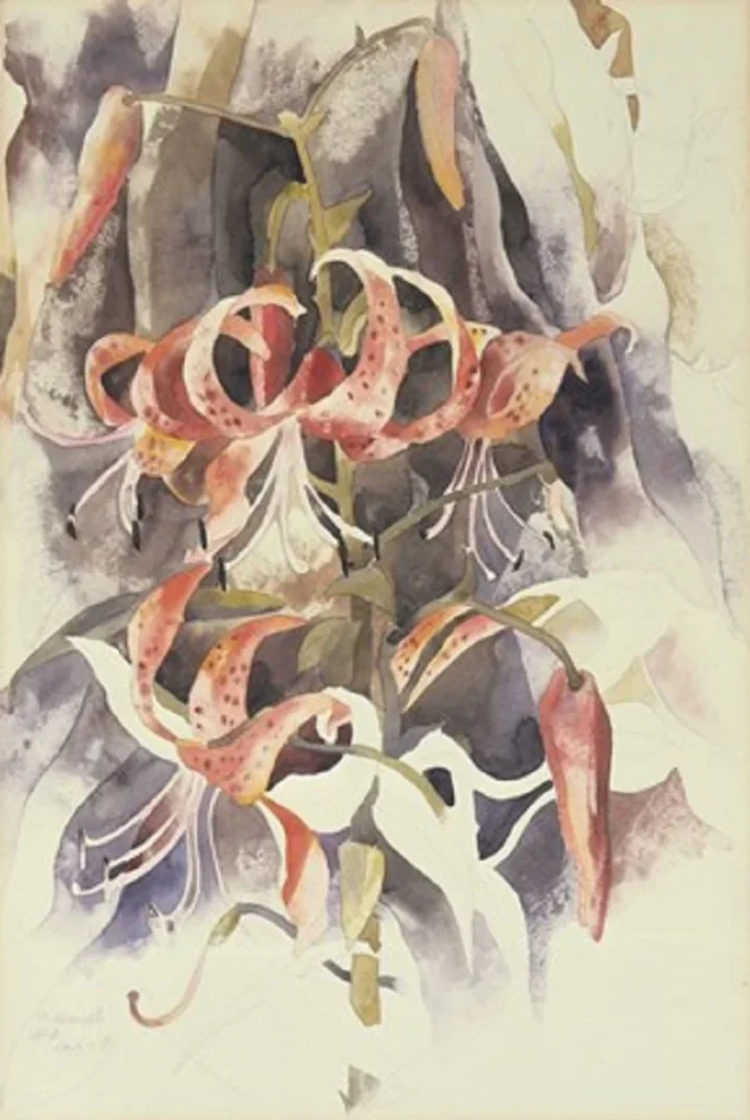 Tiger Lilies by Charles Demuth