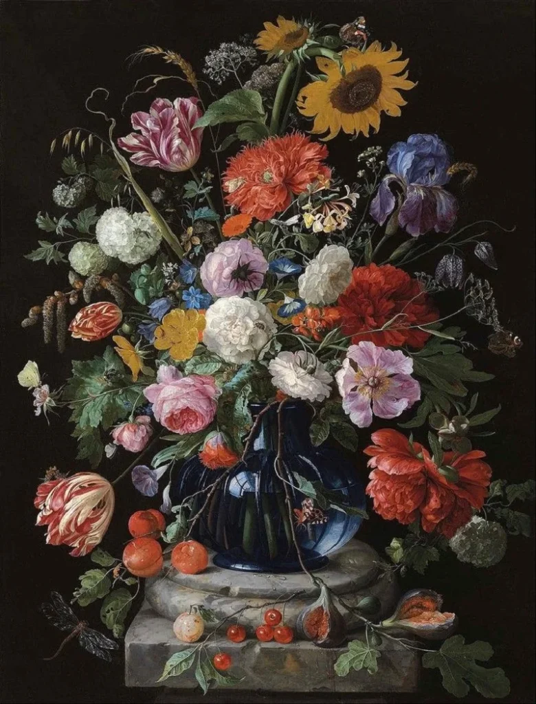 Vase of Flowers by Jan Davidsz. de Heem