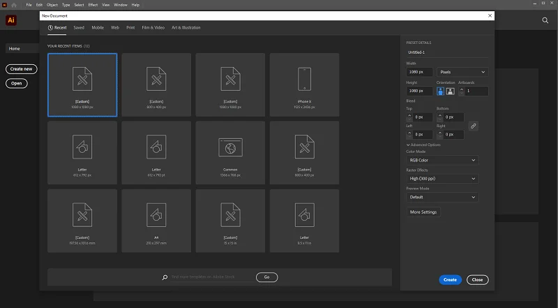 Creating a New Document Creating a New Document