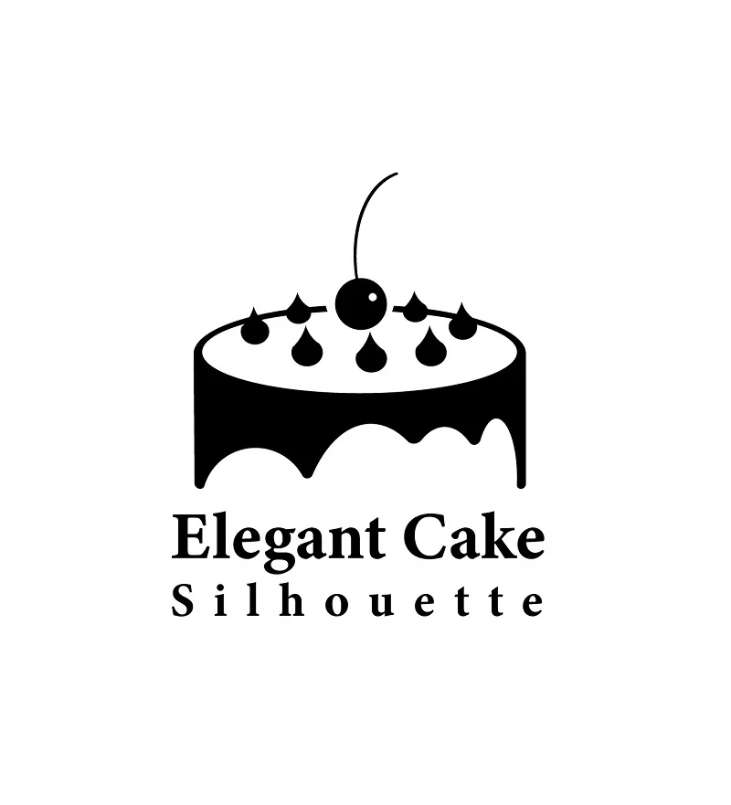 Elegant Cake Silhouette Elegant Cake Silhouette