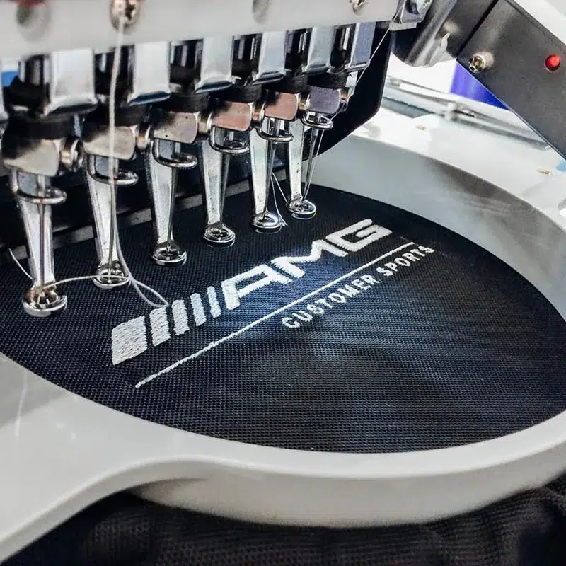 Embroider a Sample to Test Your Digitized Logo Embroider a Sample to Test Your Digitized Logo