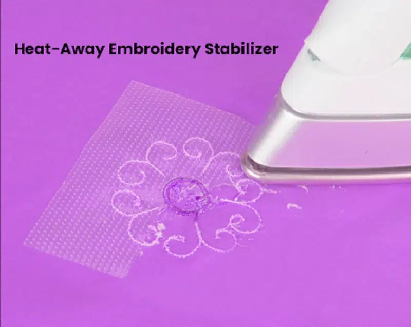 Heat Away Embroidery Stabilizer