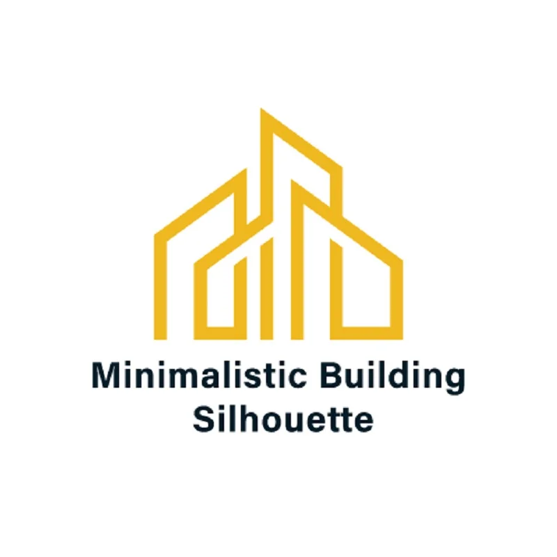 Minimalistic Building Silhouette Minimalistic Building Silhouette