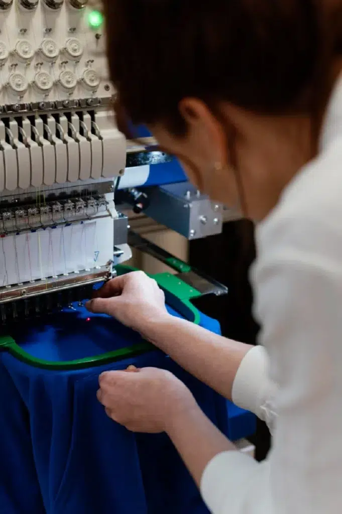 Ready the Embroidery Machine for Stitching Ready the Embroidery Machine for Stitching