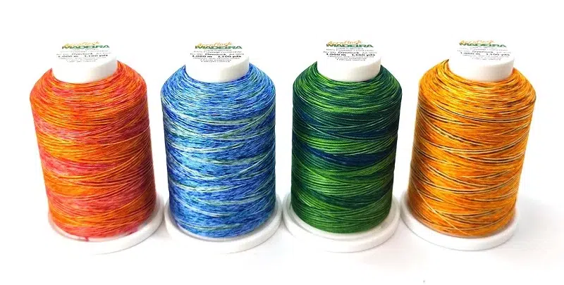 Variegated Machine Embroidery Thread Variegated Machine Embroidery Thread