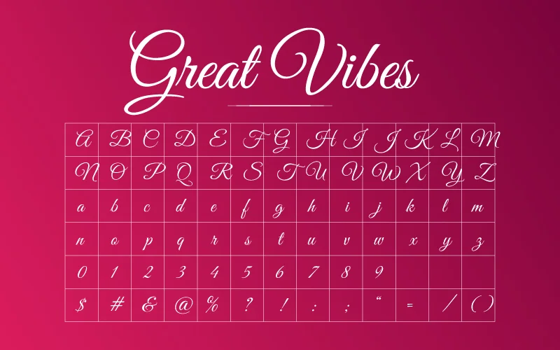 Great Vibes