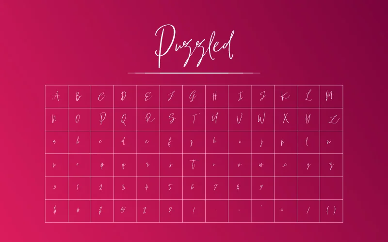  Puzzled