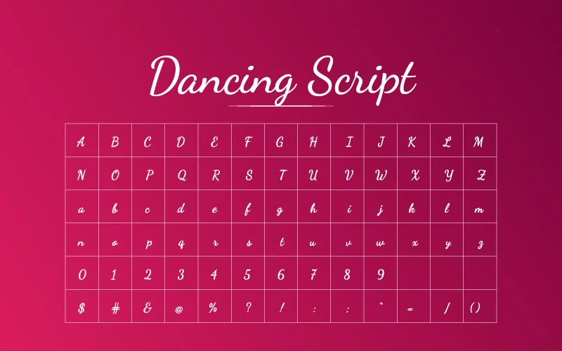 Dancing Script
